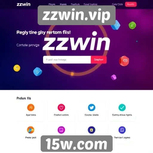 Plataforma zzwin.vip se destaca pela interface amigável